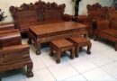 Bàn ghế gỗ phòng khách giá rẻ tại Thanh Hóa