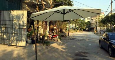 Dù lệch tâm Thanh Hóa Một trong những loại dù được ưa chuộng nhất