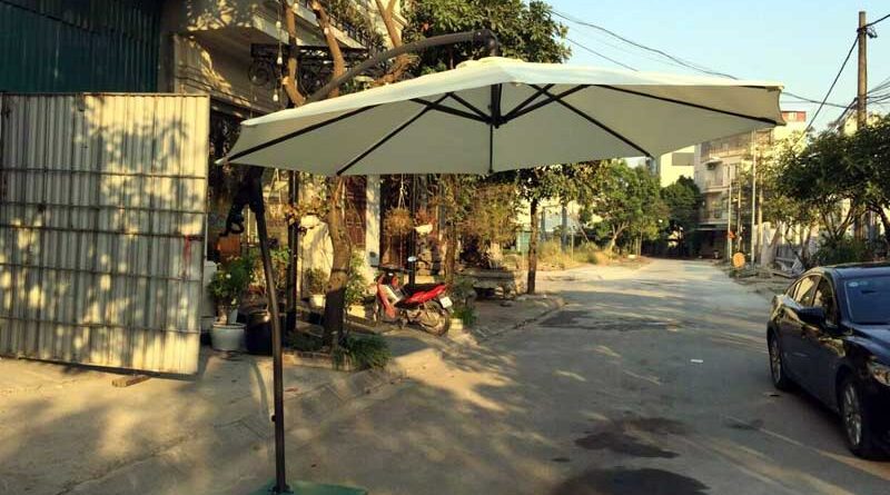 Dù lệch tâm Thanh Hóa Một trong những loại dù được ưa chuộng nhất