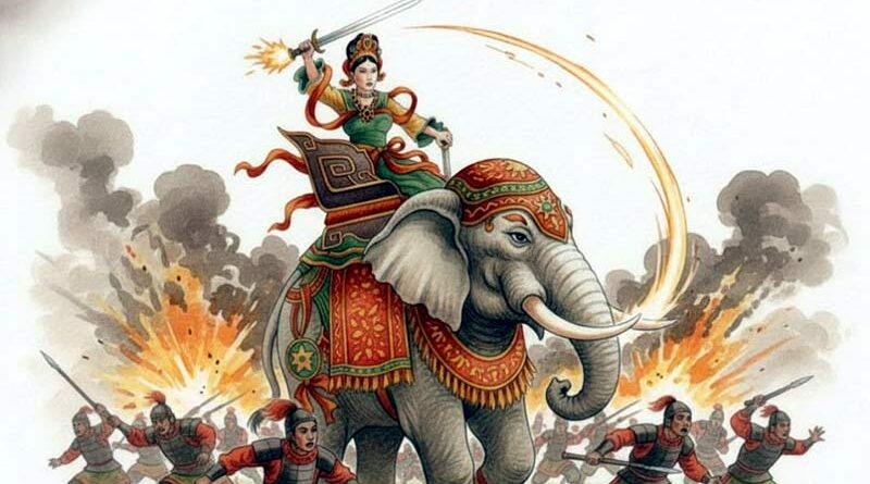 Tóm tắt cuộc khởi nghĩa bà Triệu năm 248 - Diễn biến và kết cục bất ngờ 1 Tóm tắt cuộc khởi nghĩa bà Triệu năm 248 - Diễn biến và kết cục bất ngờ