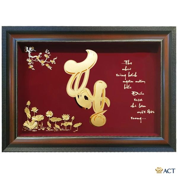 Tranh Dát vàng - Tinh Hoa Văn Hóa Việt Trong Nghệ Thuật Dát Vàng Tranh Dát vàng - Tinh Hoa Văn Hóa Việt Trong Nghệ Thuật Dát Vàng