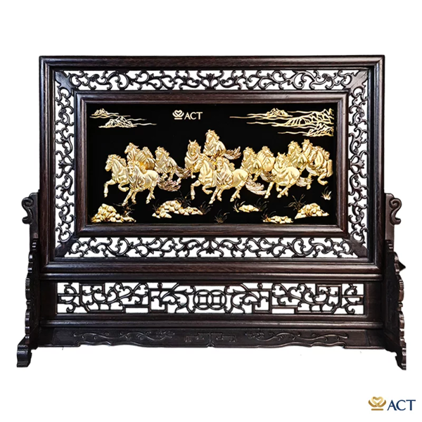 Tranh Dát vàng - Tinh Hoa Văn Hóa Việt Trong Nghệ Thuật Dát Vàng Tranh Dát vàng - Tinh Hoa Văn Hóa Việt Trong Nghệ Thuật Dát Vàng