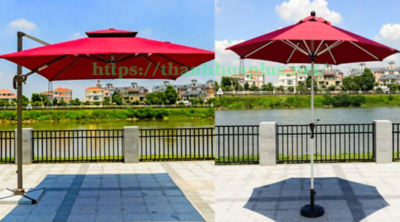 Chấn Động! 5 Mẫu dù che nắng ngoài chợ giúp gian hàng của bạn bán cháy hàng. 1 duchenangngoaicho3