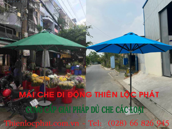 Chấn Động! 5 Mẫu dù che nắng ngoài chợ giúp gian hàng của bạn bán cháy hàng. 2 dù che nắng ngoài chợ