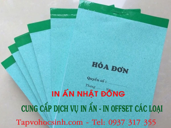 in hoá đơn bán lẻ Gò Vấp