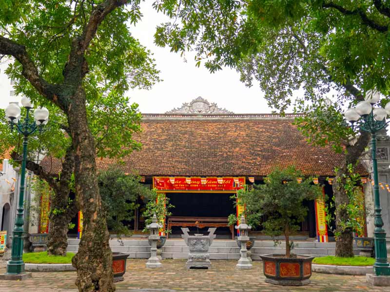 Bà Trưng, Bà Triệu có quan hệ gì - Bí mật về 2 bà với 1 câu trả lời duy nhất 6 Ảnh đền thờ Hai Bà Trưng - Hà Nội