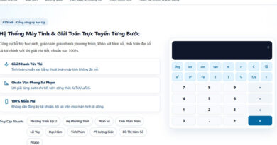 Atmath.org - Hệ thống máy tính giải toán từng bước chuẩn KaTeX, tối ưu cho giảng dạy và học tập theo SGK mới