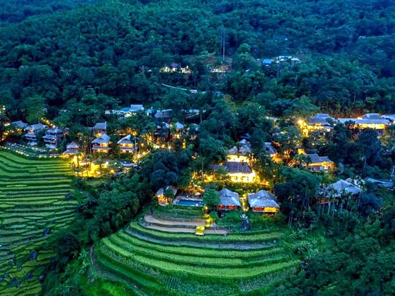 Khu làng nghỉ dưỡng hệ sinh thái xanh tuyệt đẹp