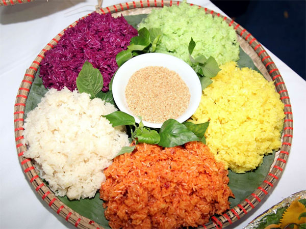 Một số món cơm xôi tại Pù Luông - Bá Thước - Thanh Hoá